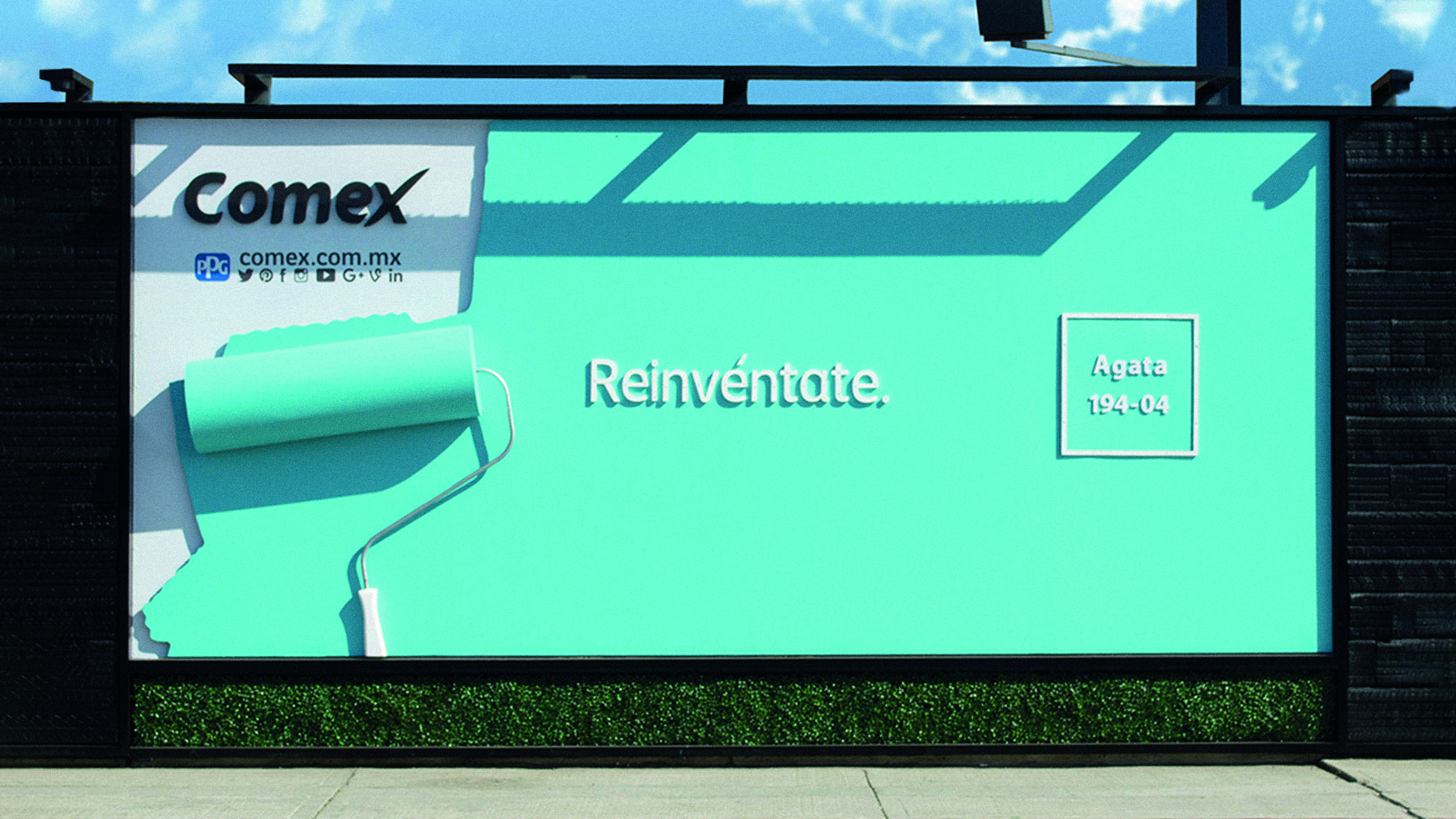 Comex — Rodillo 3D